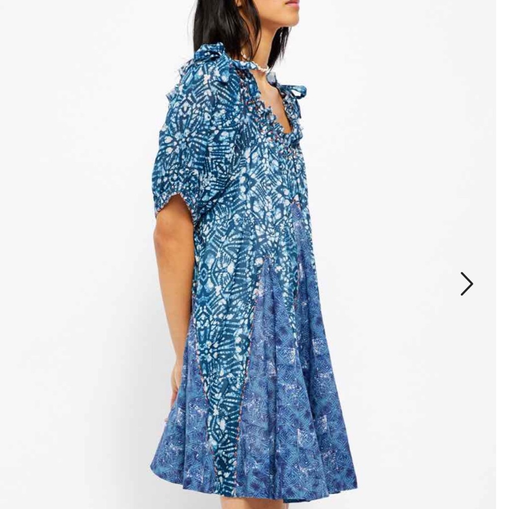 NWT FREE PEOPLE JET SET MINI DRESS SIZE XS Z101-20 - Picture 4 of 4